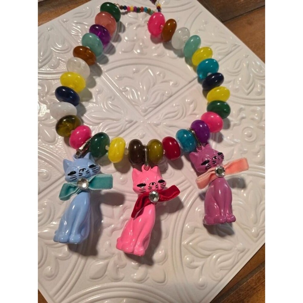 The Purr-fect Trio Statement Necklace